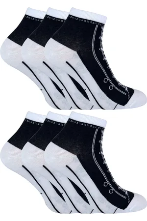 Sock Snob 6 paar sneakersokken die op schoenen lijken