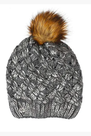 Buff Gebreide muts met fleecevoering 100200