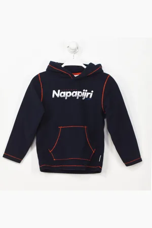 Napapijri K TAU fleece sweatshirt hoge hals met capuchon GA4EPP jongen