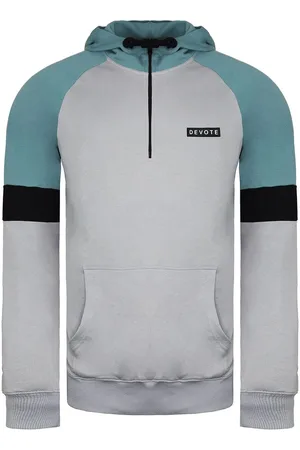 Devote Devote Londen Drew Heren Grijs/Teaal Hoodie