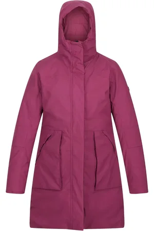 Regatta Dames/Dames Yewbank II Waterdichte Parka (Amarant Haze)