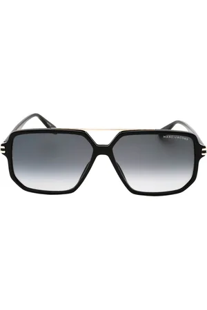 Marc Jacobs Donkergrijze SF-lens zwarte zonnebril