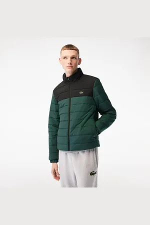 Lacoste Heren Pufferjas met capuchon in groen