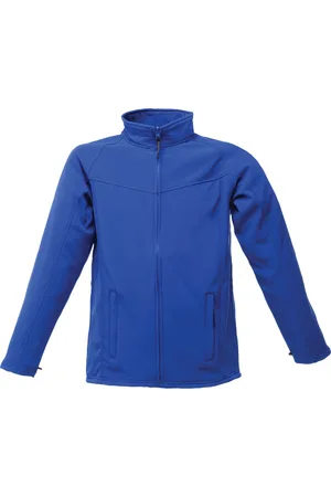 Regatta Heren Uproar Lichtgewicht Softshell-jasje dat tegen de wind bestand is (Royal Blue/Seal Grijs)