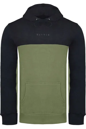 Devote Devote Londen Rafola Heren Zwart/Olijf Hoodie