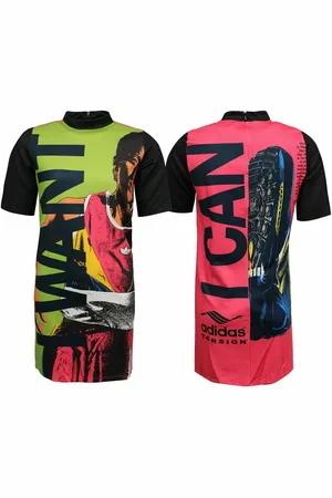 adidas Collective Memories Womens Multicoloured T-shirt Dress