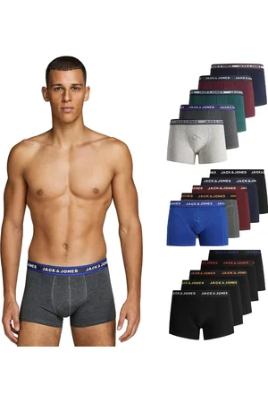 JACK & JONES Heren 5 Pack Boxer Briefs Ondergoed Multipack Onderbroeken Gloednieuw