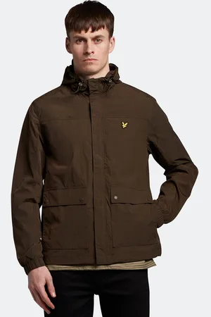 Lyle & Scott Jack met capuchon in olijfgroen