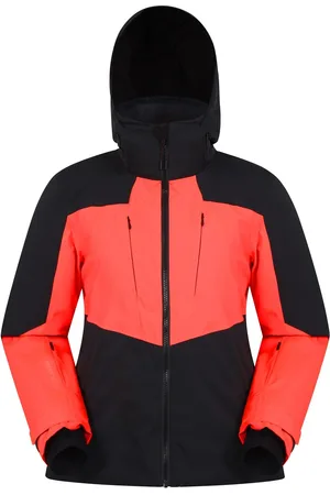Mountain Warehouse Dames/Dames Altitude Extreme RECCO Skijas (Marineblauw/Rood Oranje)