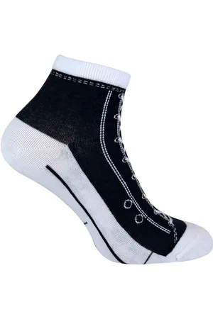 Sock Snob Set van 2 uniseks katoenen sokken die op schoenen lijken