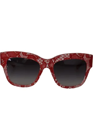 Dolce & Gabbana Prachtige Italiaanse rechthoekige zonnebril