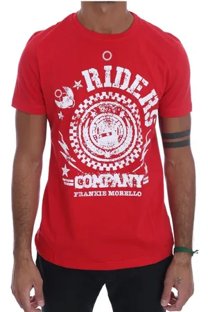 FRANKIE MORELLO Prachtig Riders T-shirt Met Ronde Hals