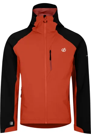 Dare 2B Heren Mountain Series Waterdichte Jas (Kaneel/Zwart)