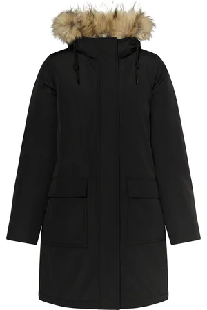Dreimaster Winterparka met imitatiebont Dames