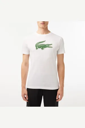 Lacoste Heren Sport Ultra Dry XXL Logo Sport T-shirt in