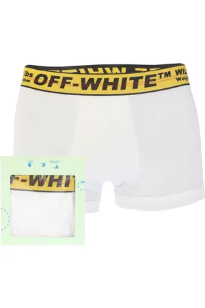 OFF-WHITE Herenboxershort Off White Classic Industrial Cotton in Wit Zwart