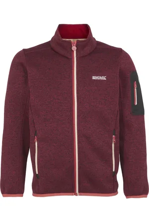 Regatta Kinder/Kinder Newhill Fleece Jas (Rumba /Rode Hemel)
