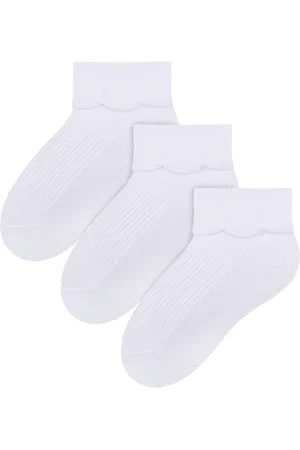 Steven Multipack Baby Bamboe Sokken - 3 Paar Zachte Sokken voor Baby Meisjes