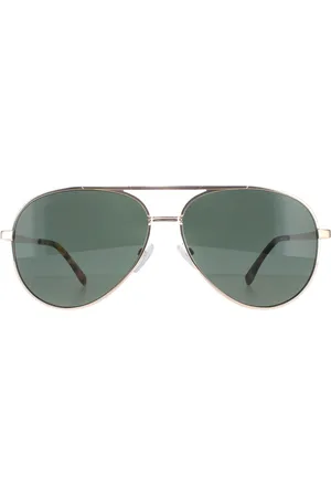 Lacoste L233SP 714 goudgroen gepolariseerde zonnebril