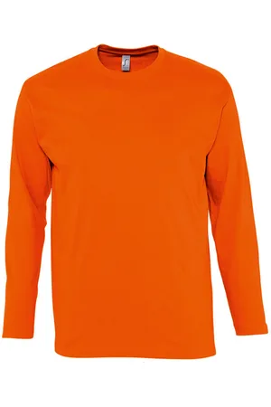 Sols Heren Monarch T-Shirt met lange mouwen