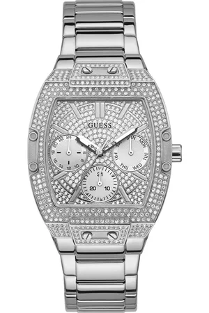Guess Raven dameshorloge Zilverkleurig GW0104L1