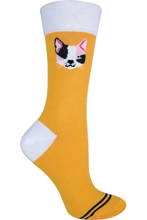 Sock Snob Nieuwigheid katoenen sokken met katten- en hondenpatroon - Kat