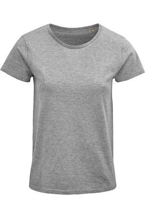 Sols Dames/dames Crusader Marl Organic T-shirt