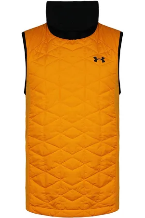 Under Armour ColdGear heren geel/zwart Reactor Run vest