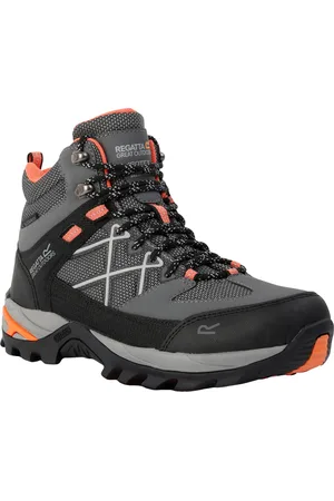 Regatta Dames/Dames Samaris III Wandelschoenen (Donker staal/Satsuma)