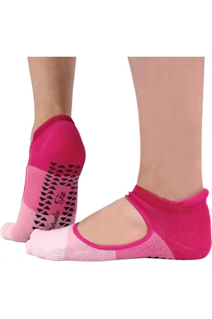 Sock Snob 2 paar antislip onzichtbare yogasokken voor dames