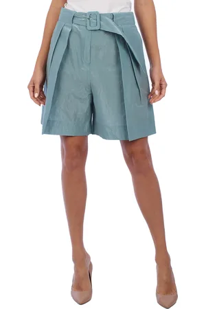 Emporio Armani Hoog uitgesneden geplooide short 5NP41T Dames