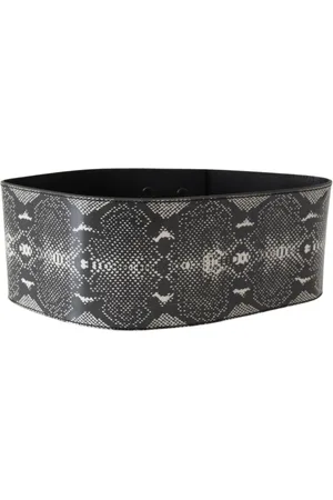 ERMANNO SCERVINO Modieuze Lederen Riem Met Slangenleer