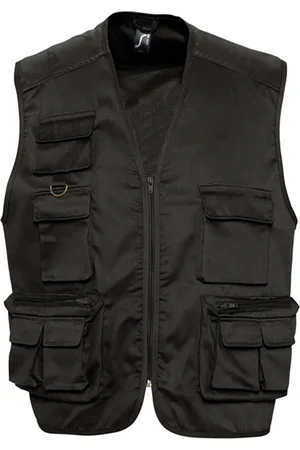 Sols Wild Unisex Full Zip Waistcoat Bodywarmer Jacket