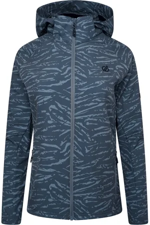 Dare 2B Dames/dames Far Out Tijgerprint Soft Shell Jas (Orion )