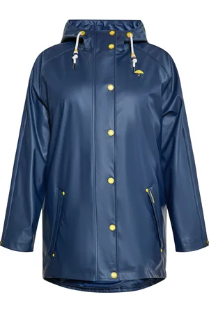 Schmuddelwedda Ronde regenjas Dames marine