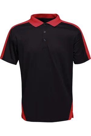 Regatta Contrast Coolweave Pique Polo Shirt ( /Klassiek Rood)