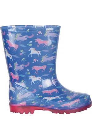 Mountain Warehouse Kinder/Kinder Splash Unicorn Lichtgevende Wellington Laarzen