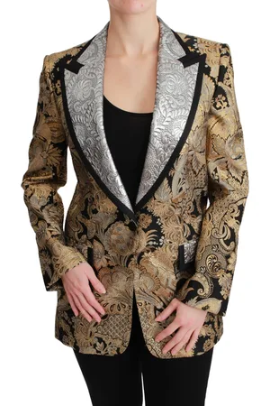 Dolce & Gabbana Blazerjasje met bloemenjacquard