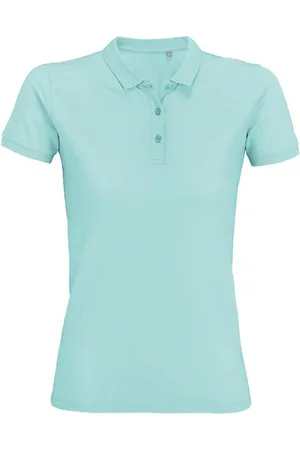 Sols Dames/dames Planet Organic Polo Shirt (Arctisch blauw)