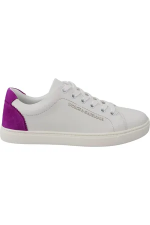 Dolce & Gabbana Prachtige Sneakers Met Leren Logo