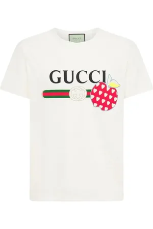 Gucci Les Pommes logo regular fit T-shirt