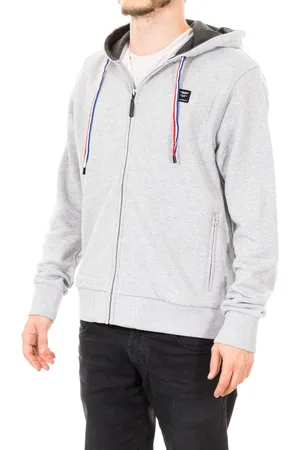 Hackett Heren sweatshirt met lange mouwen, ronde hals en capuchon HM580247