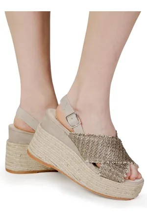 Espadrilles Gesp/strik Katoenen Espadrille Sandalen