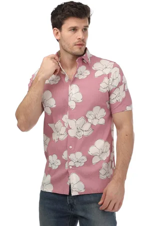 Ted Baker Coving overhemd met korte mouwen en bloemenprint in