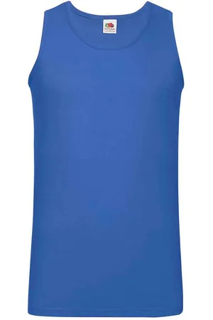 Fruit Of The Loom Heren sportvest top (Koningsblauw)