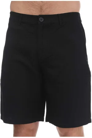 Armani Exchange Heren Linnen Rayon Twill Shorts in
