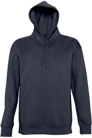 Sols Slam Unisex Hooded Sweatshirt / Hoodie (Marine)