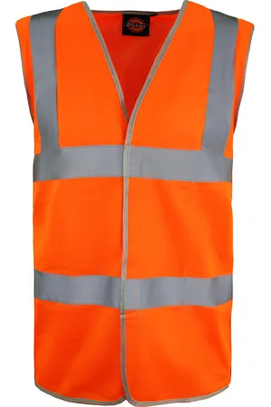 Dickies Hi-Vis Verkeersveiligheid Heren Reflecterend Vest