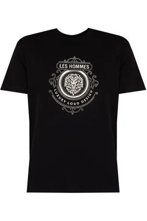 Les Hommes T-Shirt Luxury Logo Mannen