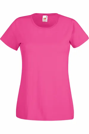 Fruit Of The Loom Dames/vrouwen Lady-Fit Valueweight Short Sleeve T-Shirt (Pak van 5)